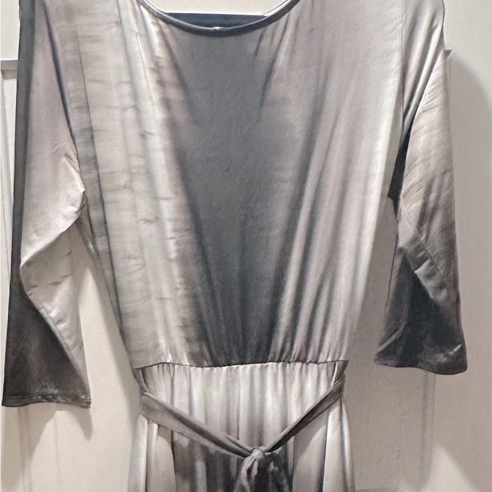 Long, ombre purple-toned maxi dress! Fits 14/16. Polyester Brand: Sexy Diva